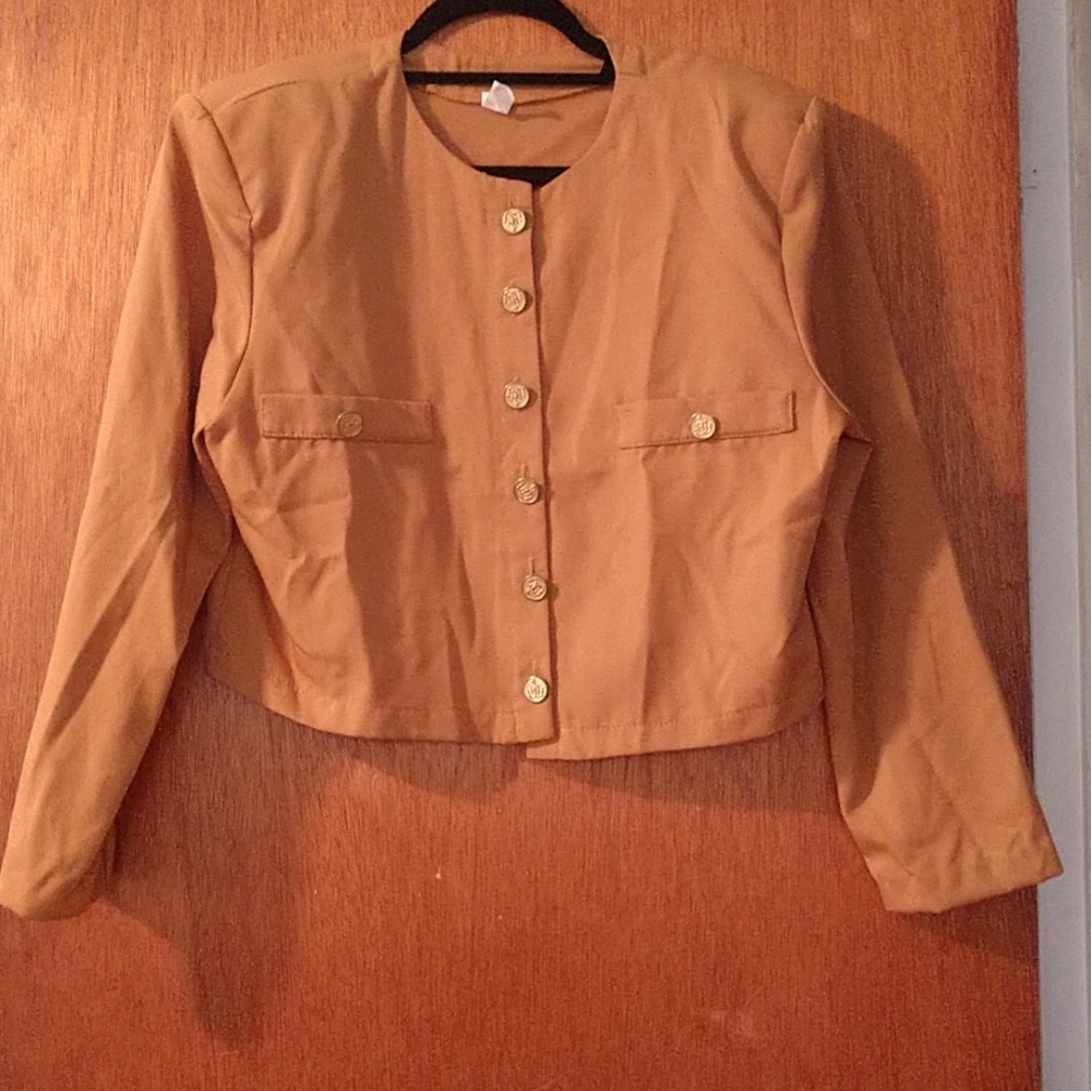 Vintage honey mustard jacket